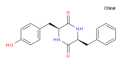Cyclo(L-phenylalanyl-L-tyrosyl) (8CI)