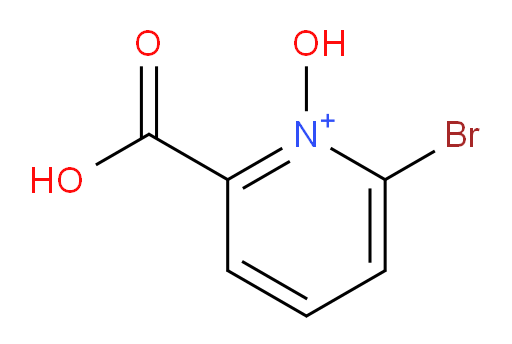 2-bromo-6-carboxy-1-hydroxypyridin-1-ium