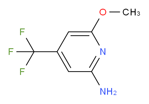 6-methoxy-4-(trifluoromethyl)pyridin-2-amine