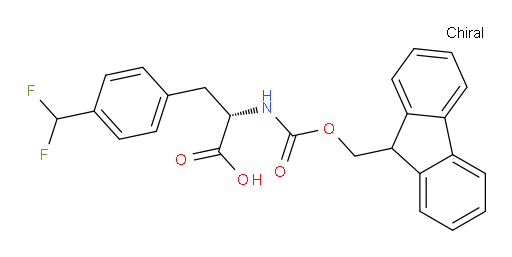(S)-2-((((9H-fluoren-9-yl)methoxy)carbonyl)amino)-3-(4-(difluoromethyl)phenyl)propanoic acid