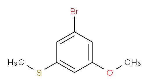 (3-bromo-5-methoxyphenyl)(methyl)sulfane