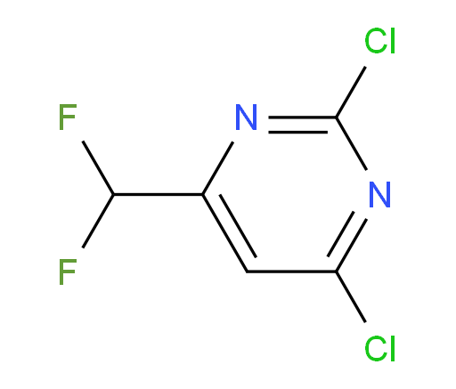 2,4-dichloro-6-(difluoromethyl)pyrimidine