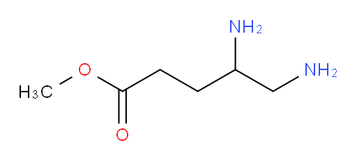 methyl 4,5-diaminopentanoate