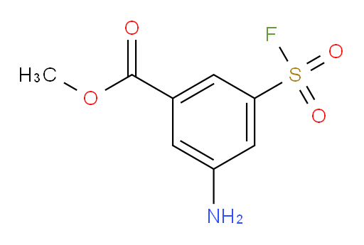 methyl 3-amino-5-(fluorosulfonyl)benzoate