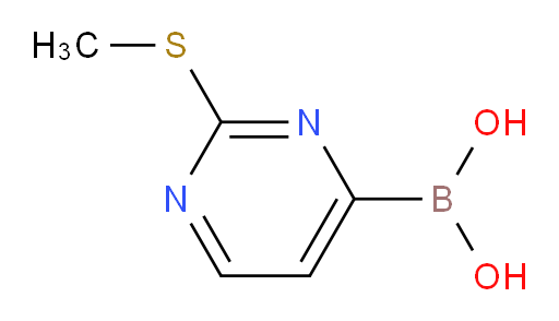 [2-(methylsulfanyl)pyrimidin-4-yl]boronic acid