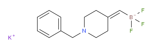 potassium [(1-benzylpiperidin-4-ylidene)methyl]trifluoroboranuide
