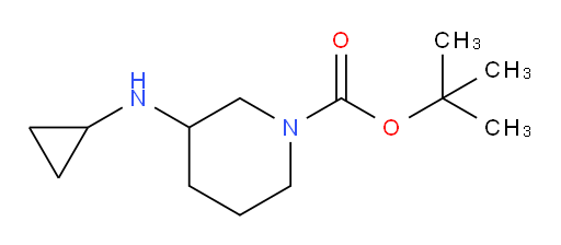 tert-butyl 3-(cyclopropylamino)piperidine-1-carboxylate
