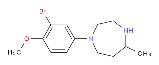 1-(3-bromo-4-methoxyphenyl)-5-methyl-1,4-diazepane