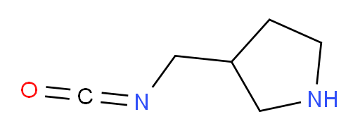 3-(isocyanatomethyl)pyrrolidine