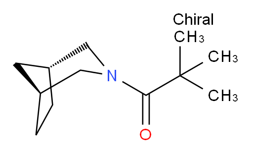 1-[(1R,5S)-3-azabicyclo[3.2.1]octan-3-yl]-2,2-dimethylpropan-1-one