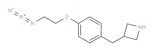 3-{[4-(2-azidoethoxy)phenyl]methyl}azetidine