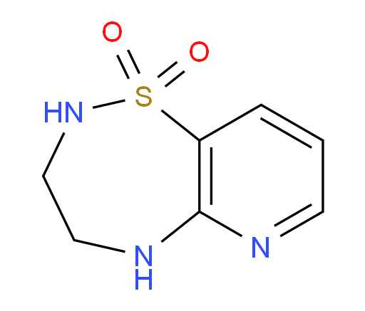 2H,3H,4H,5H-1lambda6-pyrido[2,3-f][1,2,5]thiadiazepine-1,1-dione