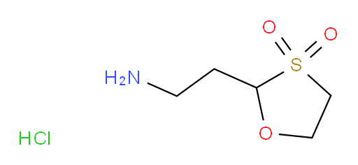 2-(2-aminoethyl)-1,3lambda6-oxathiolane-3,3-dione hydrochloride