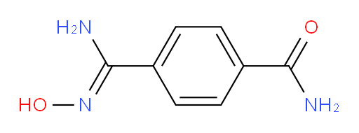 4-(N'-hydroxycarbamimidoyl)benzamide
