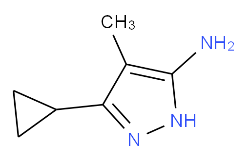 3-cyclopropyl-4-methyl-1H-pyrazol-5-amine