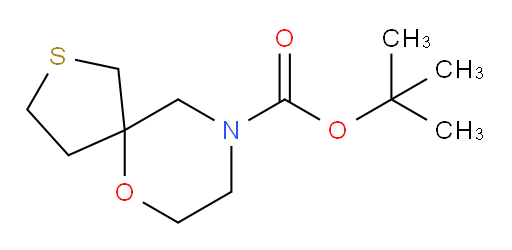 tert-butyl 6-oxa-2-thia-9-azaspiro[4.5]decane-9-carboxylate
