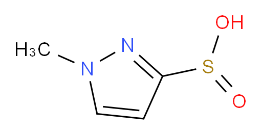 1-methyl-1H-pyrazole-3-sulfinic acid