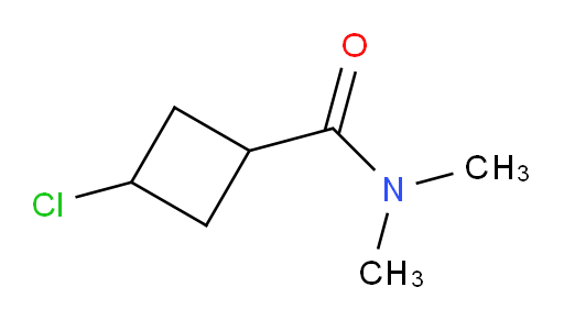 3-chloro-N,N-dimethylcyclobutane-1-carboxamide