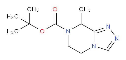 tert-butyl 8-methyl-5H,6H,7H,8H-[1,2,4]triazolo[4,3-a]pyrazine-7-carboxylate