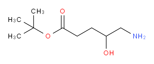 tert-butyl 5-amino-4-hydroxypentanoate