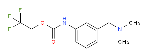 2,2,2-trifluoroethyl N-{3-[(dimethylamino)methyl]phenyl}carbamate