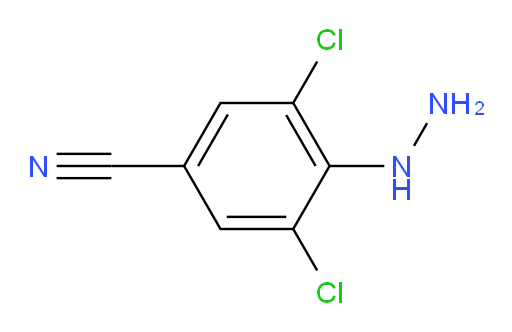3,5-dichloro-4-hydrazinylbenzonitrile