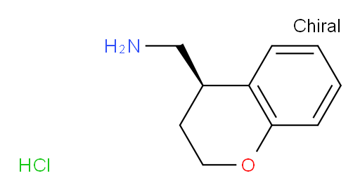 1-[(4R)-3,4-dihydro-2H-1-benzopyran-4-yl]methanamine hydrochloride