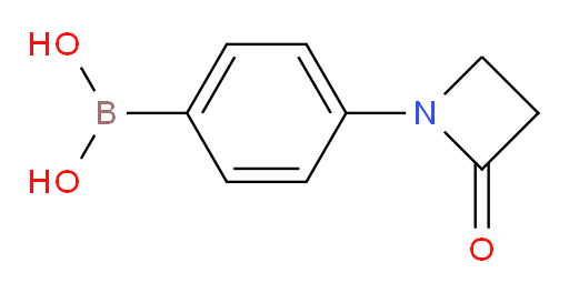 [4-(2-oxoazetidin-1-yl)phenyl]boronic acid
