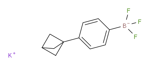 potassium (4-{bicyclo[1.1.1]pentan-1-yl}phenyl)trifluoroboranuide