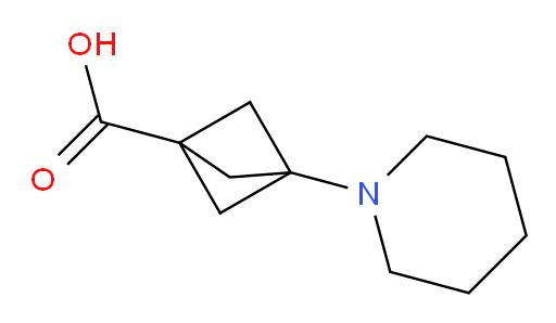 3-(piperidin-1-yl)bicyclo[1.1.1]pentane-1-carboxylic acid