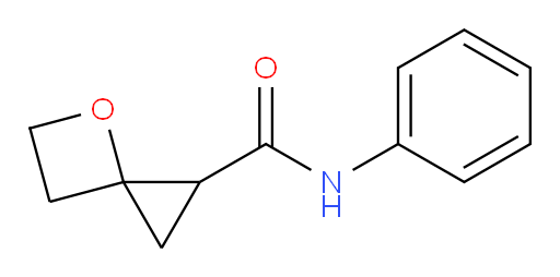 N-phenyl-4-oxaspiro[2.3]hexane-1-carboxamide