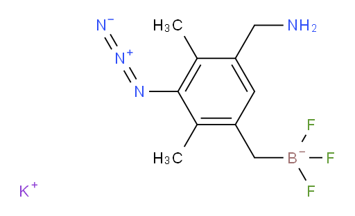 potassium {[5-(aminomethyl)-3-azido-2,4-dimethylphenyl]methyl}trifluoroboranuide