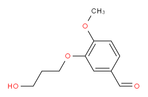 3-(3-hydroxypropoxy)-4-methoxybenzaldehyde