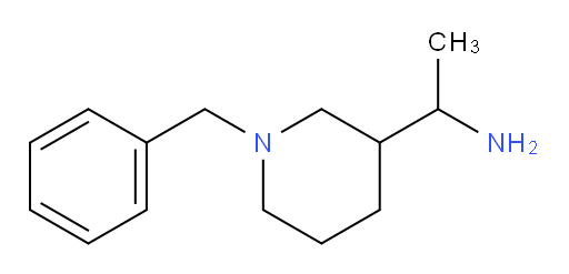 1-(1-benzylpiperidin-3-yl)ethan-1-amine