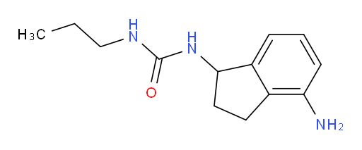1-(4-amino-2,3-dihydro-1H-inden-1-yl)-3-propylurea