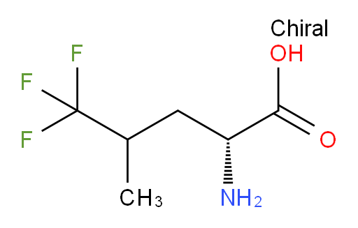 (2R)-2-amino-5,5,5-trifluoro-4-methylpentanoic acid