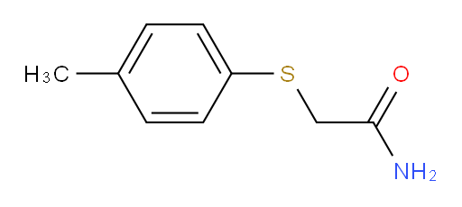 2-[(4-methylphenyl)sulfanyl]acetamide