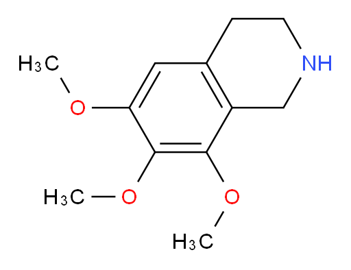 6,7,8-trimethoxy-1,2,3,4-tetrahydroisoquinoline