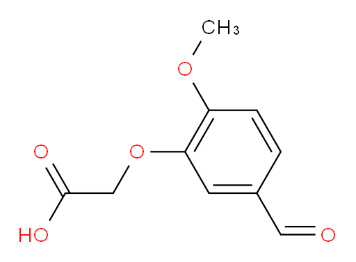 2-(5-formyl-2-methoxyphenoxy)acetic acid