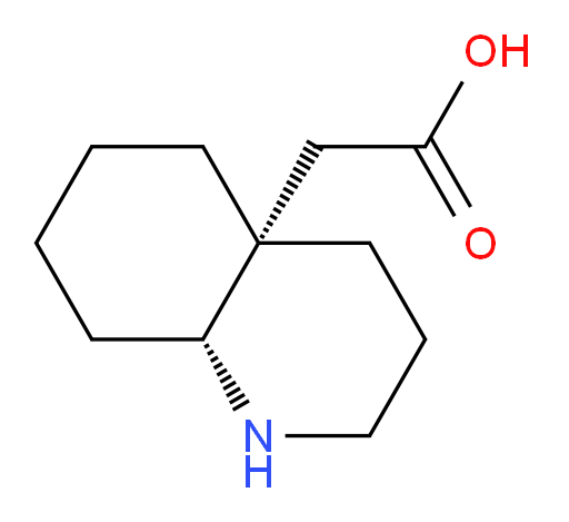 rac-2-[(4aR,8aS)-decahydroquinolin-4a-yl]acetic acid