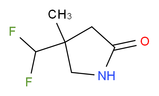 4-(difluoromethyl)-4-methylpyrrolidin-2-one