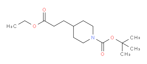tert-butyl 4-(3-ethoxy-3-oxopropyl)piperidine-1-carboxylate