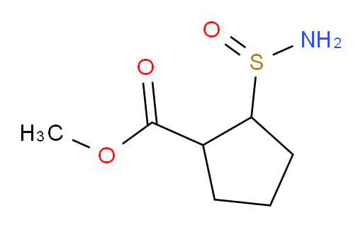 methyl 2-(aminosulfinyl)cyclopentane-1-carboxylate