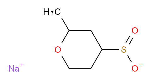 sodium 2-methyloxane-4-sulfinate