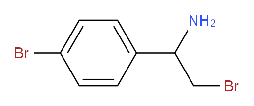 2-bromo-1-(4-bromophenyl)ethan-1-amine