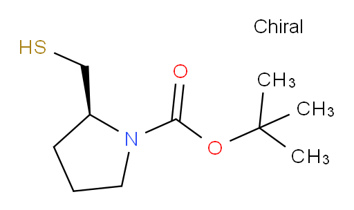 tert-butyl (2S)-2-(sulfanylmethyl)pyrrolidine-1-carboxylate