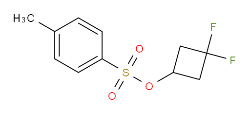 3,3-difluorocyclobutyl 4-methylbenzene-1-sulfonate