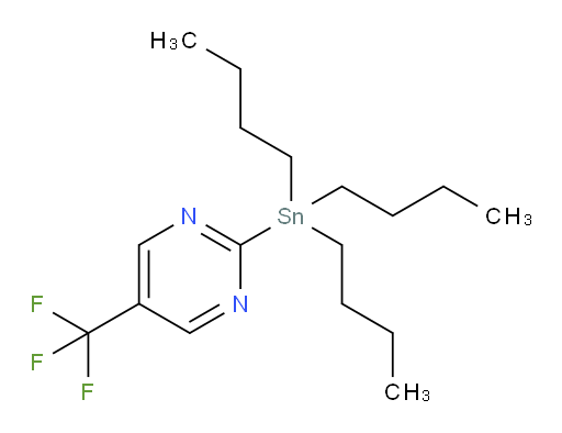 2-(tributylstannyl)-5-(trifluoromethyl)pyrimidine