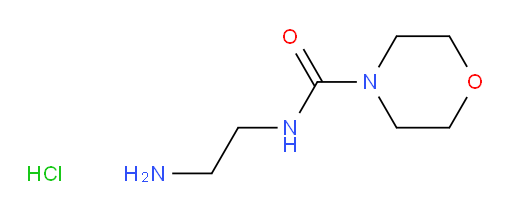 N-(2-aminoethyl)morpholine-4-carboxamide hydrochloride