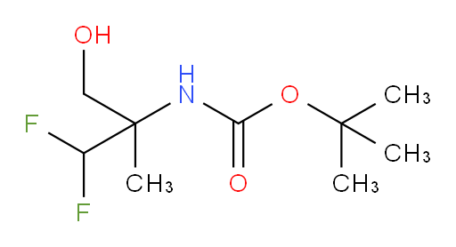 tert-butyl N-(1,1-difluoro-3-hydroxy-2-methylpropan-2-yl)carbamate